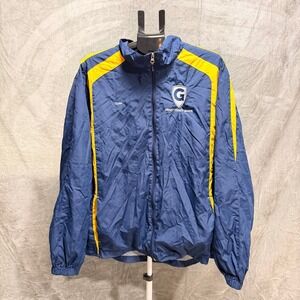 Grant County Bands Track Jacket‎ Full Zip Navy Yellow Men's Casual Outerwear